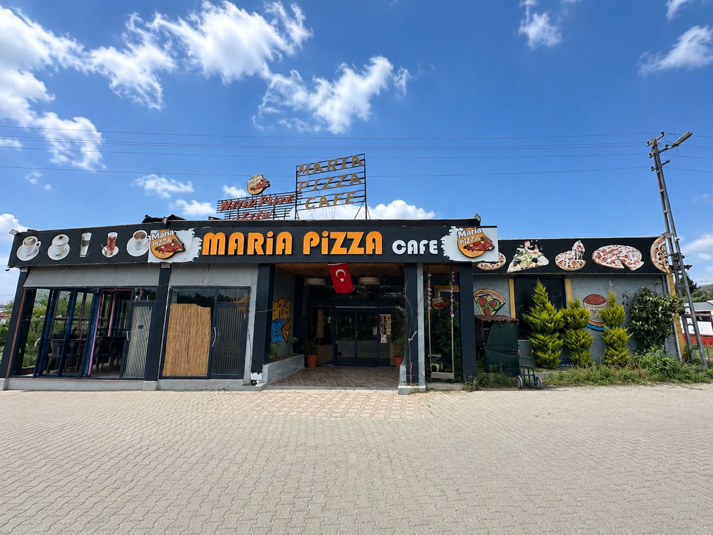 Maria Pizza Harbiye Şubesi - Antakya’nın en lezzetli taş fırın pizzası ve cafe keyfi
